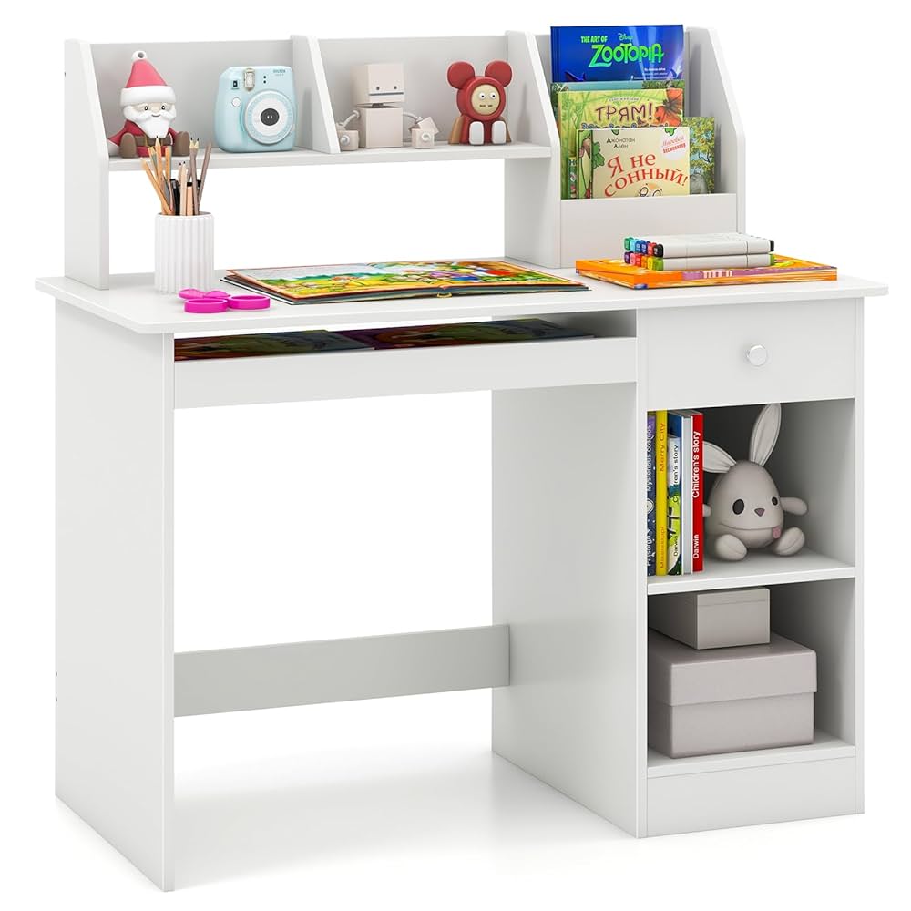 事務机・学習机 TIGHTS STUDY DESK - Landscape Products FCD Wood Adjustable Height Ergonomic Kids Study Desk